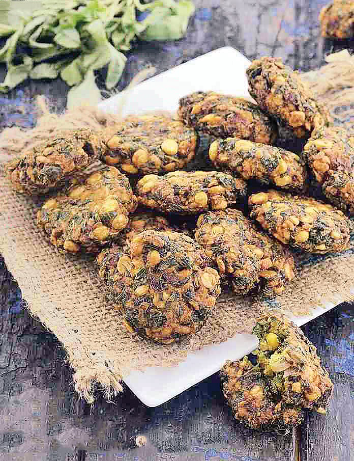 அரைக்கீரை வடை